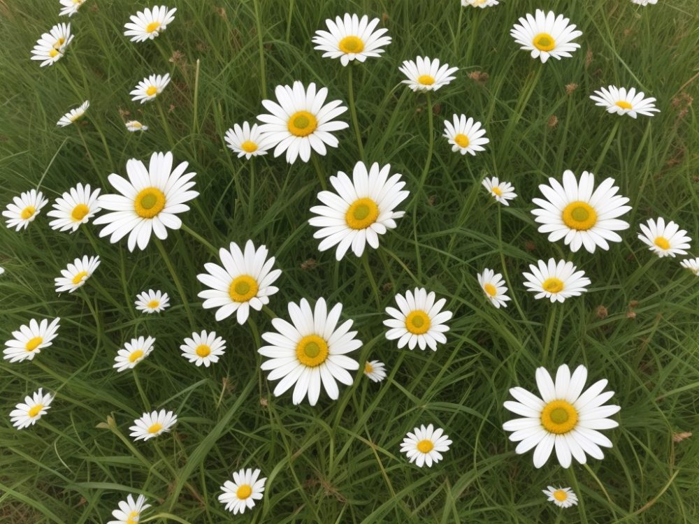 デイジーチェーンの花