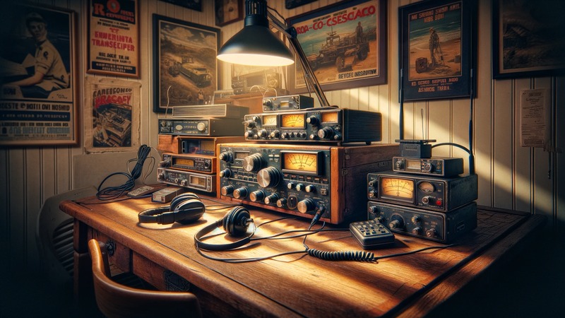 transceiver-and-amateur-radio-equipment 【無線通信の歴史】トランシーバーはなぜ現役？アマチュア無線って？