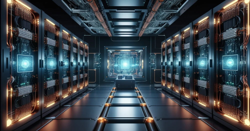 開発中の量子コンピュータ