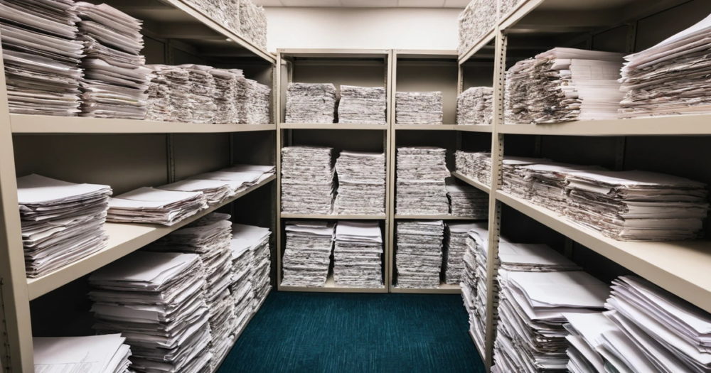 アナログのデータベースとしての書類棚
