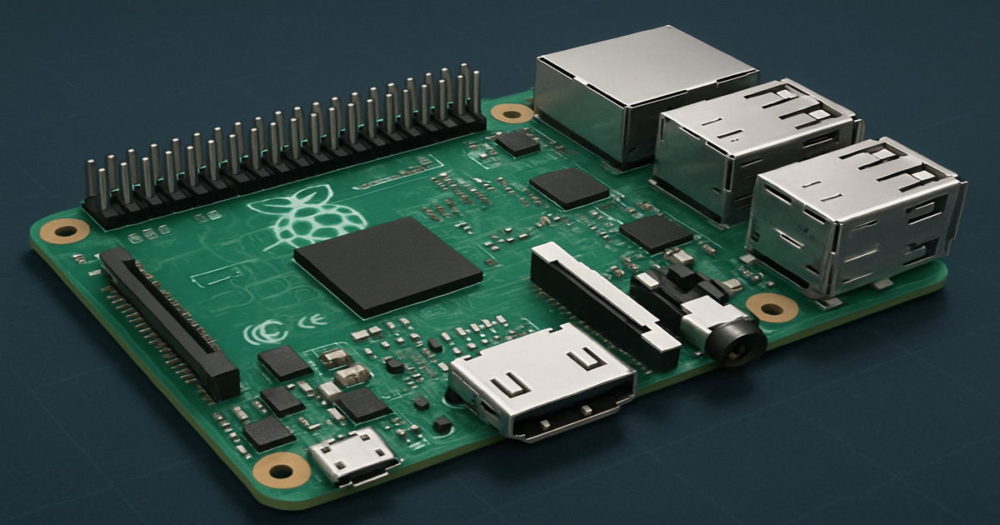 ラズベリーパイの基盤