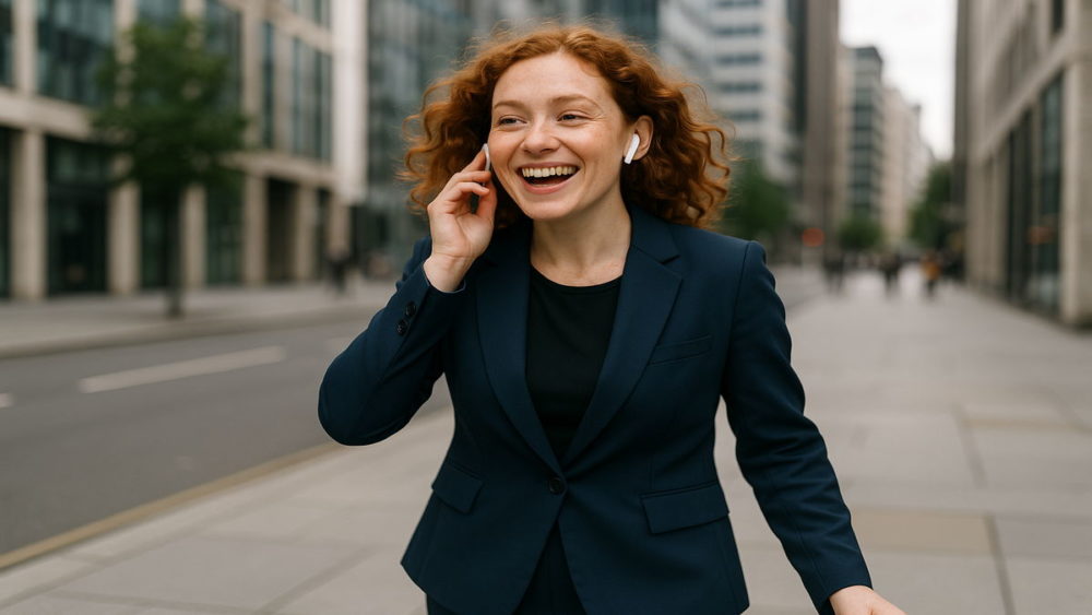 高速な６G通信をしている人